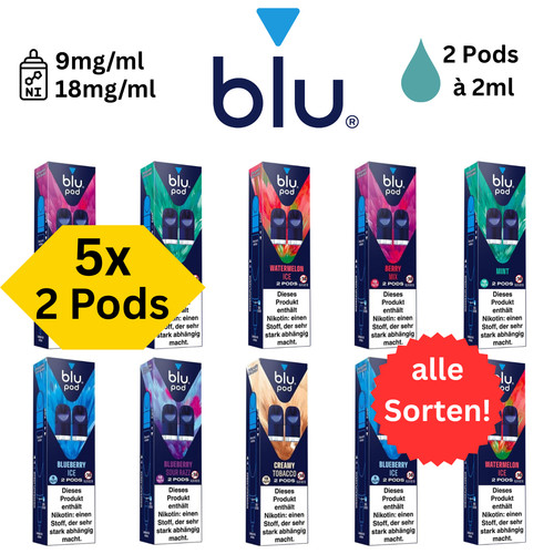 Blu pod liquidpods 2ml - liquidpods, 2x