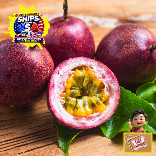 Fresh passion fruit seeds - passion,