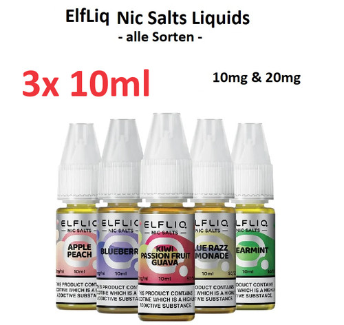 Elfliq liquid 10ml by - 3x,