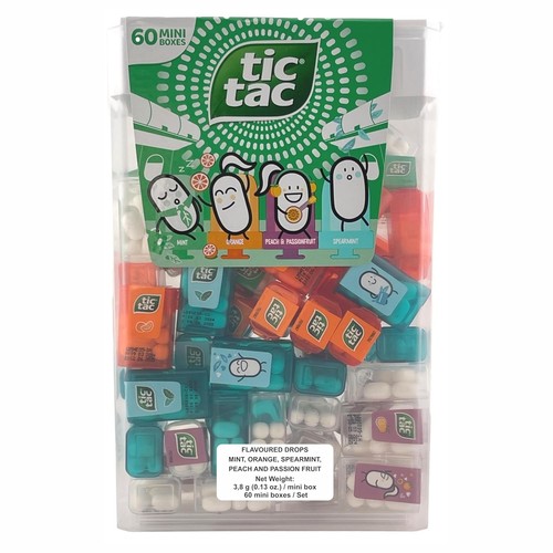 Tic tac count mini boxes - tic,