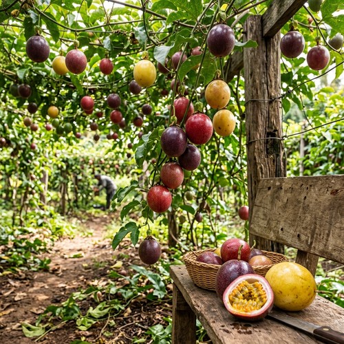 Pcs passion fruit - pcs, seeds