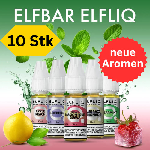 Elfliq elfbar 10x 10ml - elfliq,