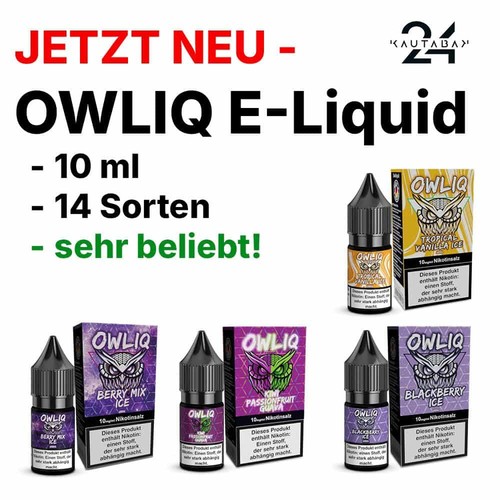 Owliq liquid alle sorten - owliq, e-liquid