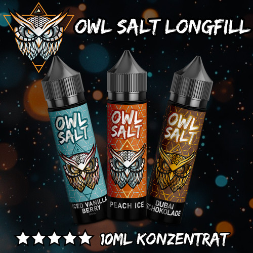 Owl salt longfill 10ml aroma - longfill,