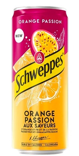 Schweppes orange passion fruit - schweppes,