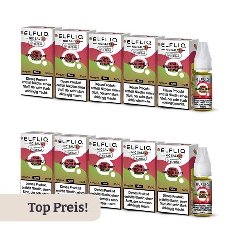 10er pack liquid nikotinsalz - e-liquid,