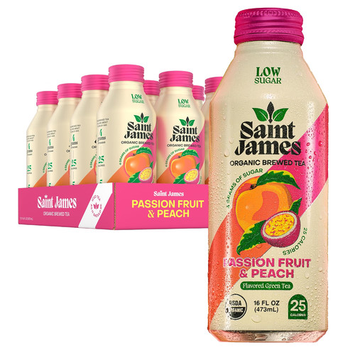 Organic passion fruit peach - organic, &