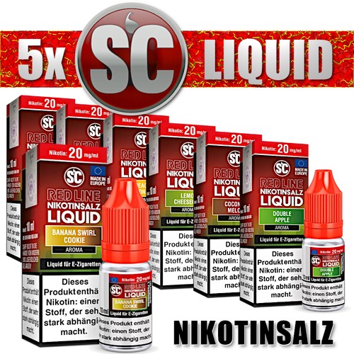 10ml red line overdosed - 5x,