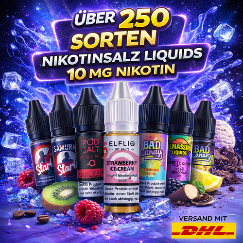 Liquid 10mg nikotinsalz elfliq - liquid,